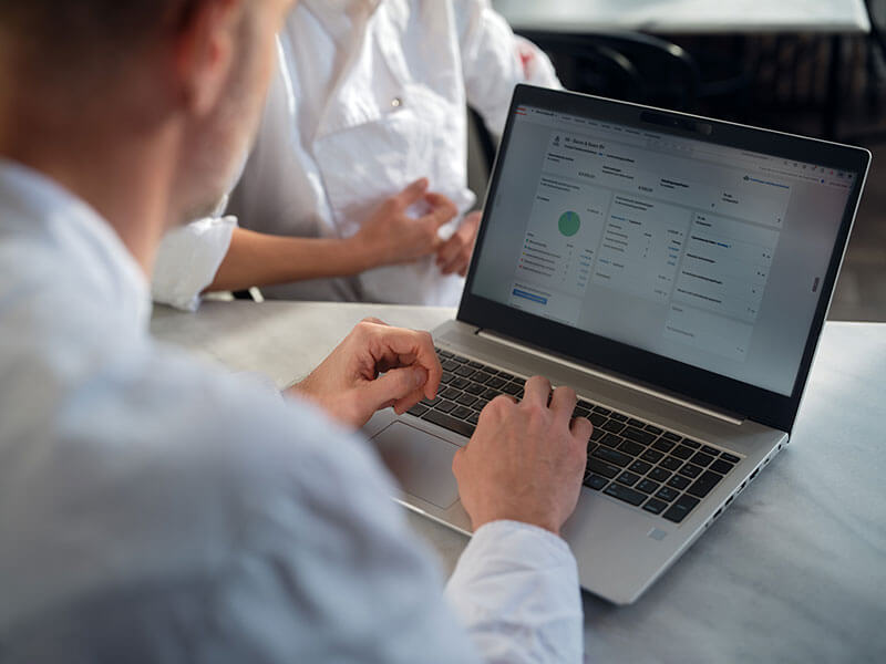 Bedrijfssoftware van Exact Online